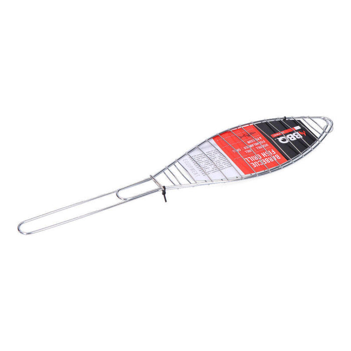 Pack De 4 Unidades - Parrilla Para Pescado Inoxidable 13,5 X 42,5 Cm