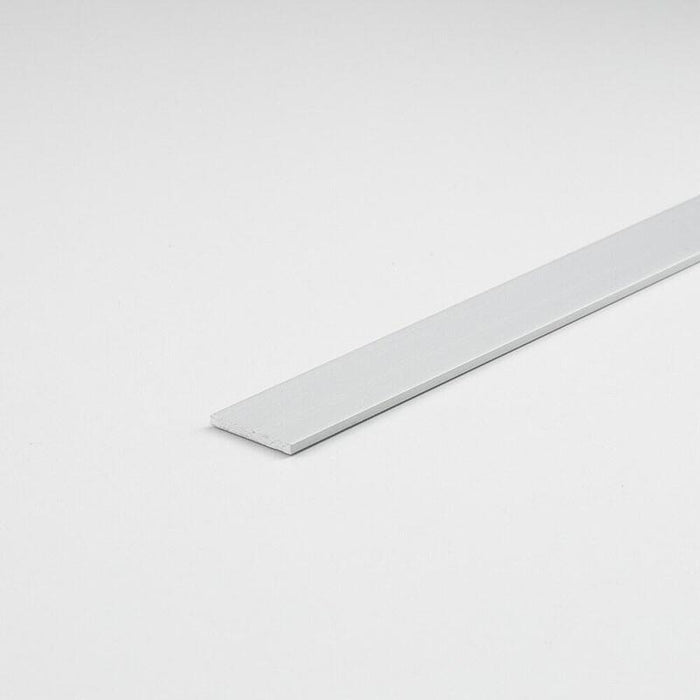 Pack De 4 Unidades - Perfil Bricolaje Pletina Aluminio Plata 1000 X 15 X 2 Mm