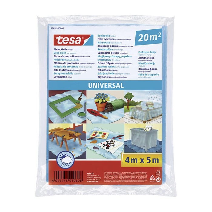 Pack De 4 Unidades - Plástico Protector 20 M² Universal