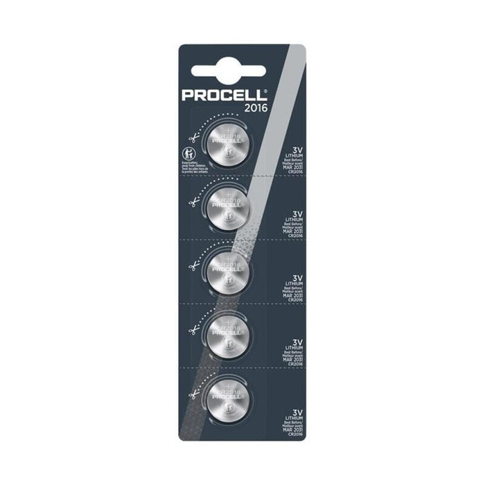 Pack De 4 Unidades Procell Pila Boton Litio Cr2025 3v Blister*5
