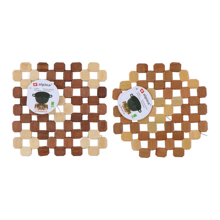 Pack De 4 Unidades - Salvamantel Alpina Modelos Variados Ø21 X 0,5 Cm