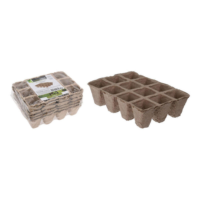 Pack De 4 Unidades - Semillero Pack De 4 Unidades 16 X 12 X 5 Cm