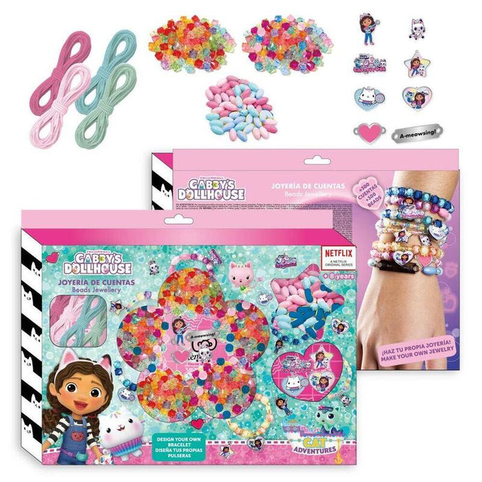 Pack De 4 Unidades - Set Diseña Tus Propias Pulseras La Casa De Muñecas De Gabby