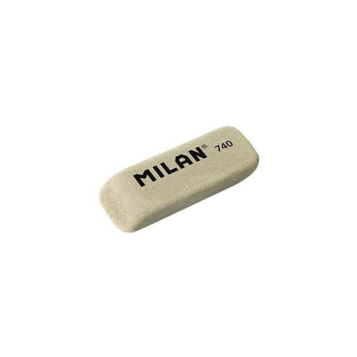 Pack De 40 Unidades Milan 740g Goma De Borrar Abrasiva Biselada - Flexible - Miga De Pan - Caucho - Color Gris