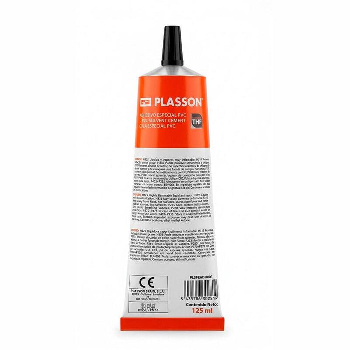 Pack De 5 Unidades - Adhesivo Especial Pvc, Tubo, 125 Ml