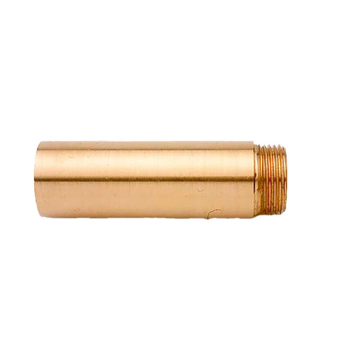 Pack De 5 Unidades - Alargo Grifo Pulido 1/2" X 3 Cm Latón