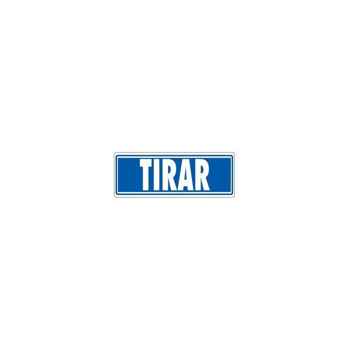 Pack De 5 Unidades Archivo 2000 Señal "Tirar" 175x65 Pvc Gris