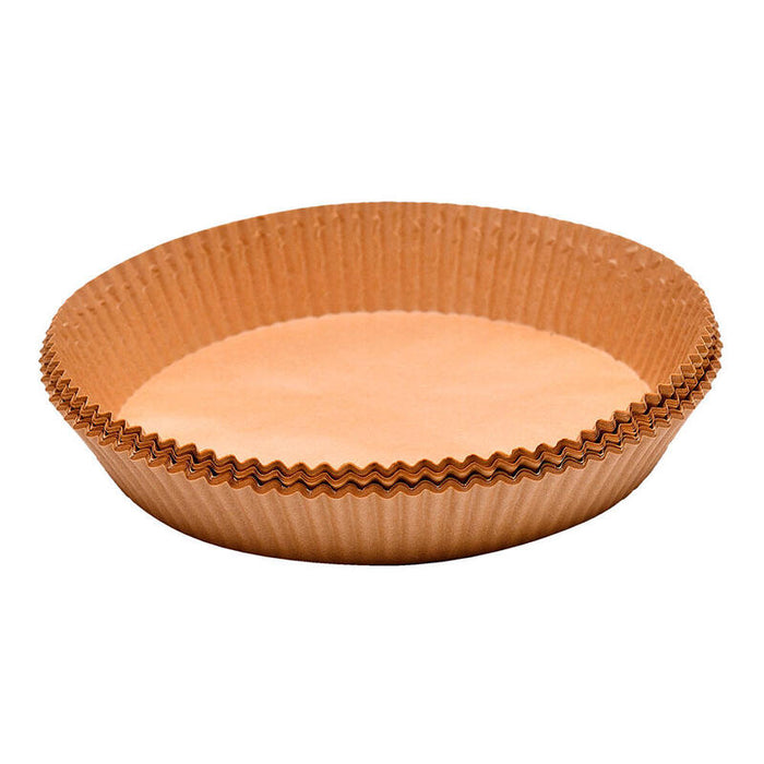 Pack De 5 Unidades - Bandeja De Papel Redondo Para Freidora De Aire Foodies Mp, Ø20 X 4,5 Cm, 50 Uds