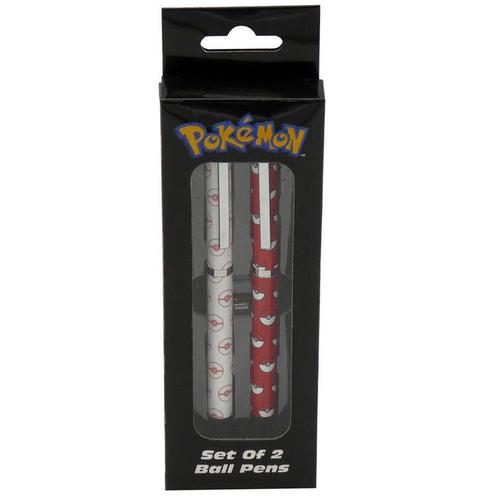 Pack De 5 Unidades - Blister 2 Boligrafos Pokeball Pokemon