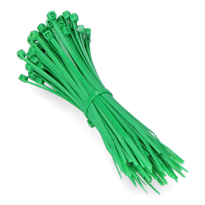 Pack De 5 Unidades - Brida Nylon Gbn 3,6 X 150 Mm Verde 100 Uds