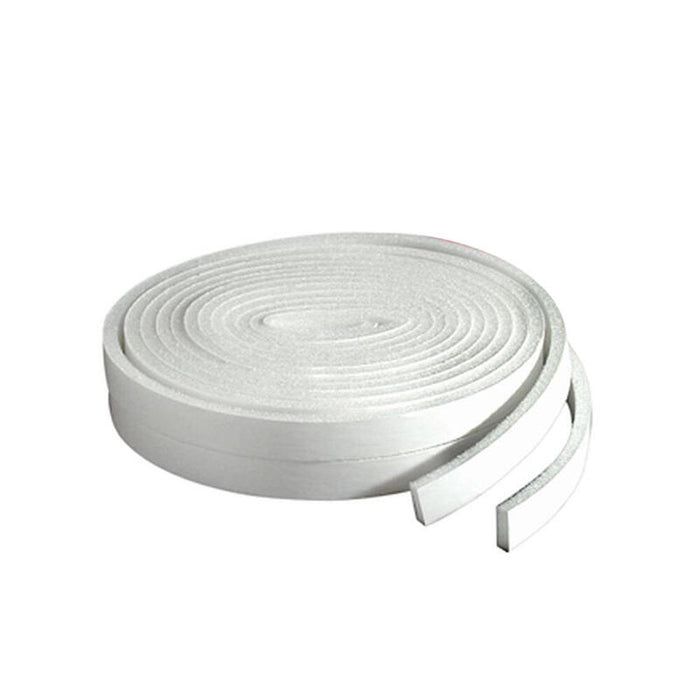 Pack De 5 Unidades - Burlete Espuma Blanco 12 Mm X 10 M