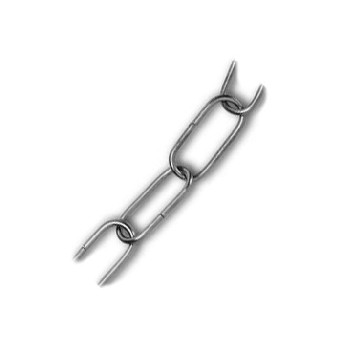 Pack De 5 Unidades - Cadena Genovesa 21x47 Ø3,8mm Hierro Trozo 100cm
