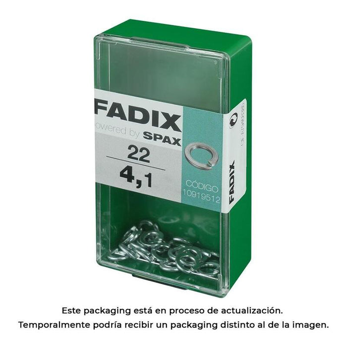 Pack De 5 Unidades - Caja S 22 Unid. Arandela Presion 4,1mm Fadix