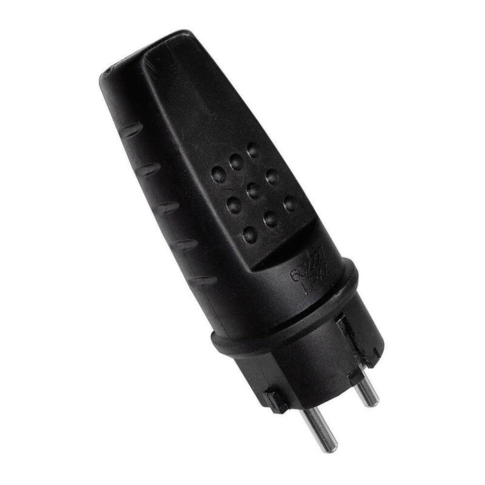 Pack De 5 Unidades - Clavija Bipolar De Goma (Cee 7/7), Ip44, 16a 250v