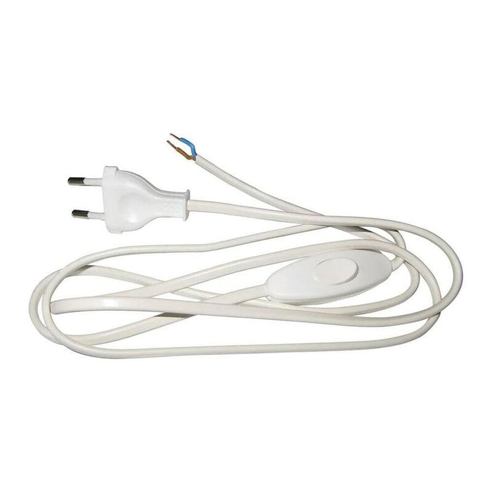 Pack De 5 Unidades - Conexión Eléctrica Con Interruptor De Mano, Lfm 275/100-50, Blanco