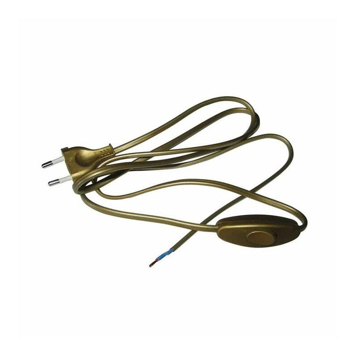 Pack De 5 Unidades - Conexión Eléctrica Con Interruptor De Mano, Lfm 275/100-50, Oro