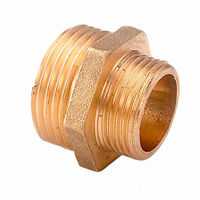 Pack De 5 Unidades - Contrarrosca Reducida 1/2" X 3/4" Latón