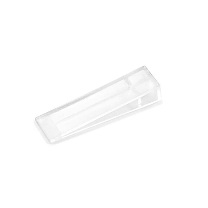 Pack De 5 Unidades - Cuña De Plastico Transparente (Blister 3 Unid.) Inofix