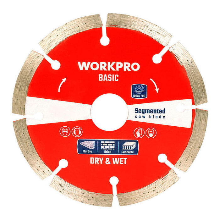 Pack De 5 Unidades - Disco Diamantado Segmentado Basic Ø110 X 20 Mm