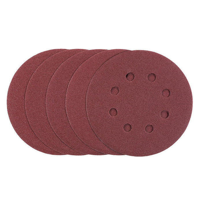 Pack De 5 Unidades - Discos Lijadora Autoadherente Roto-Orbital 120 G, Ø125 Mm, 5 Uds