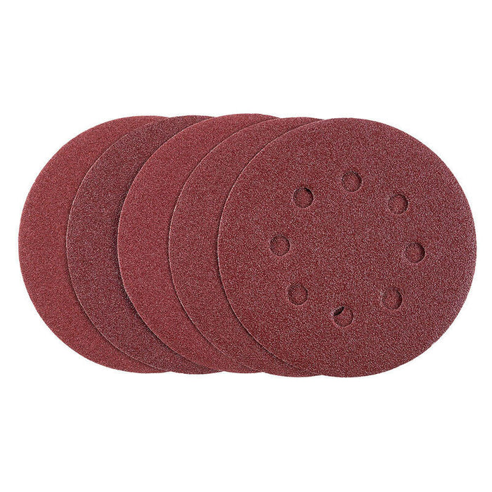 Pack De 5 Unidades - Discos Lijadora Autoadherente Roto-Orbital 80 G, Ø125 Mm, 5 Uds