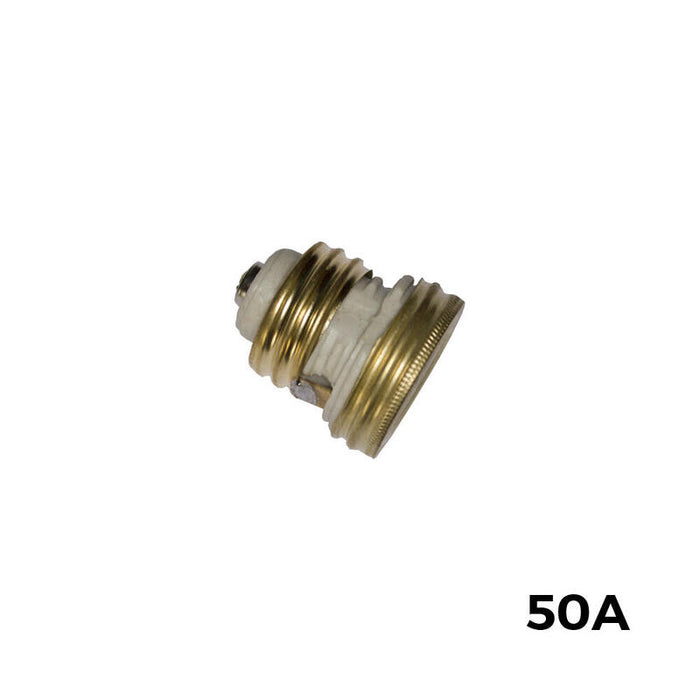 Pack De 5 Unidades - Fusible Tapón Roscado 50 A