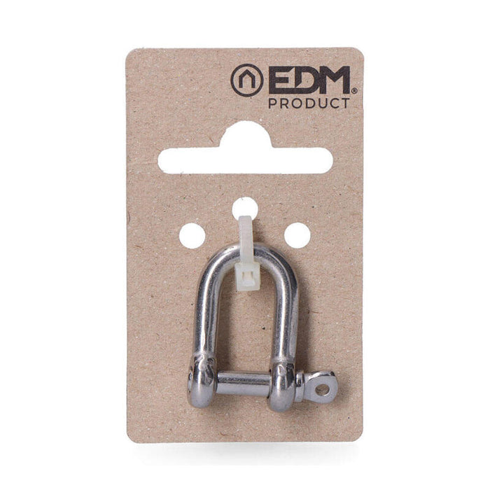 Pack De 5 Unidades - Grillete Acero Inoxidable Aisi316 5 Mm