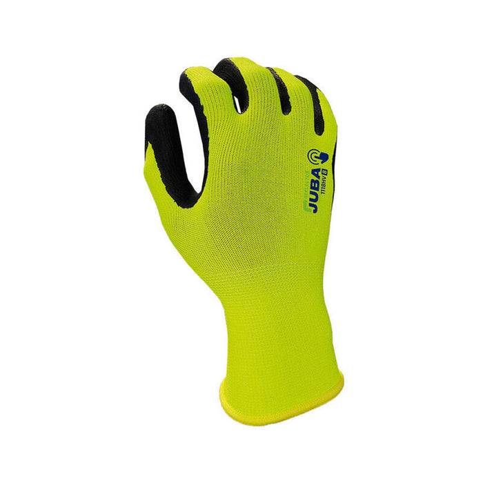 Pack De 5 Unidades - Guante Eco-Nit Foam Dorso Alta Visib. T8. Juba