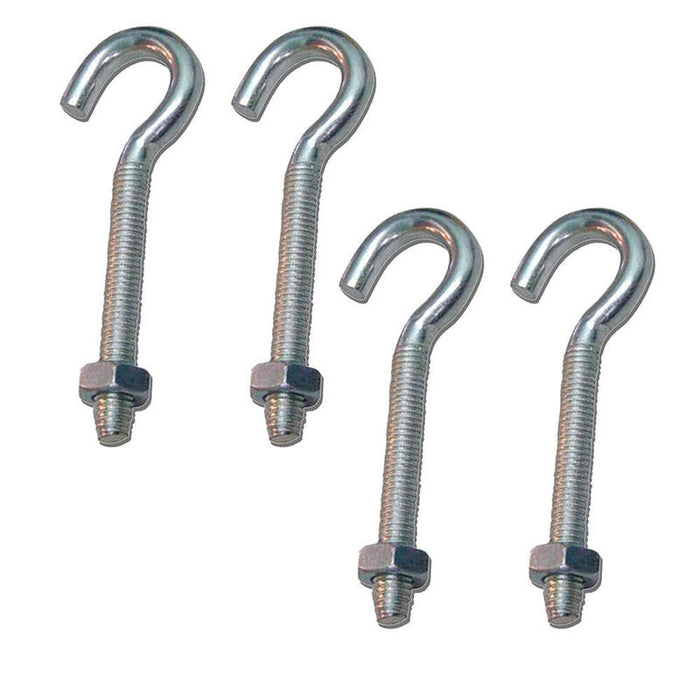 Pack De 5 Unidades - Hembrilla Abierta Con Tuerca Hm02, M5 X 35 Mm, Zincado, Blister 4 Uds
