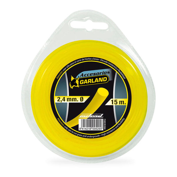 Pack De 5 Unidades - Hilo Dispensador Para Desbrozadora, Redondo, Ø2,4 Mm, Dispensador 15 M