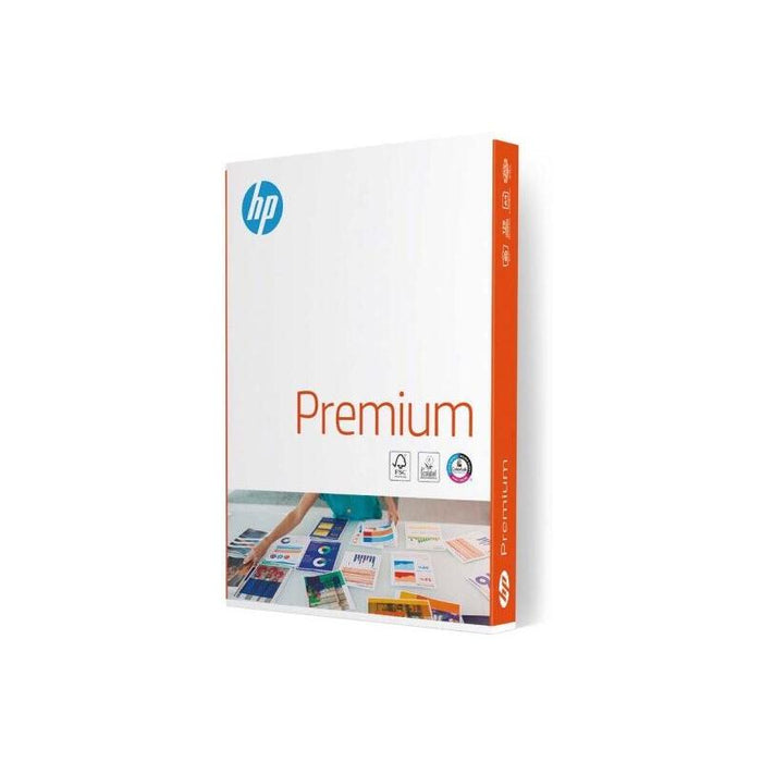 Pack De 5 Unidades Hp Premium Papel A4 80gr 210x297mm (500 Hojas) Blanco