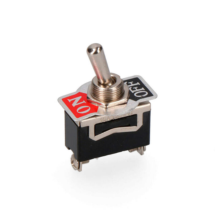 Pack De 5 Unidades - Interruptor Unipolar Rabillo Metalico 10a 250v
