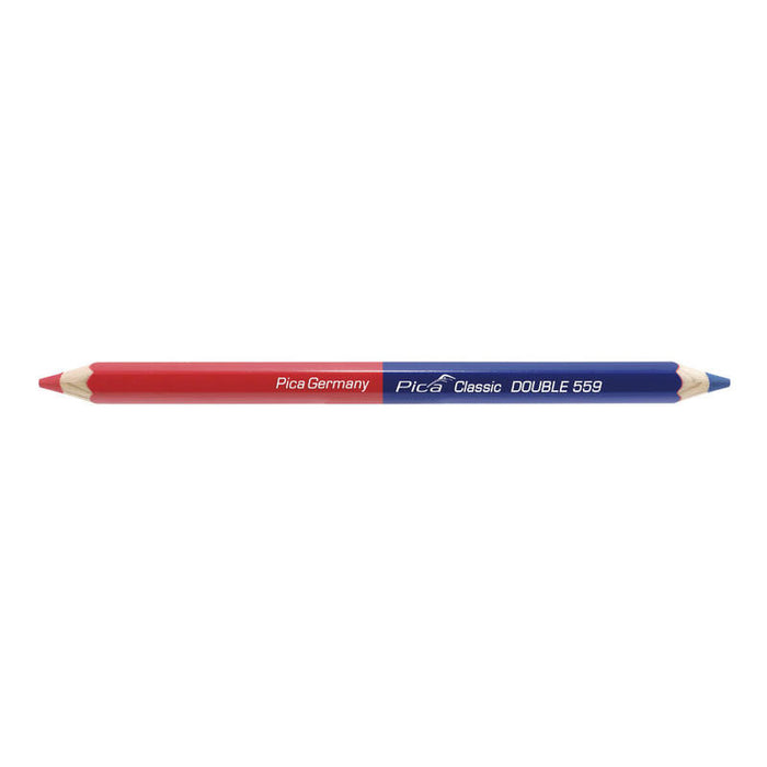Pack De 5 Unidades - Lápiz De Doble Punta Roja Y Azul