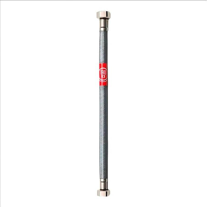 Pack De 5 Unidades - Latiguillo Flexible Inoxidable H-H 3/8 Pulg, 20 Cm