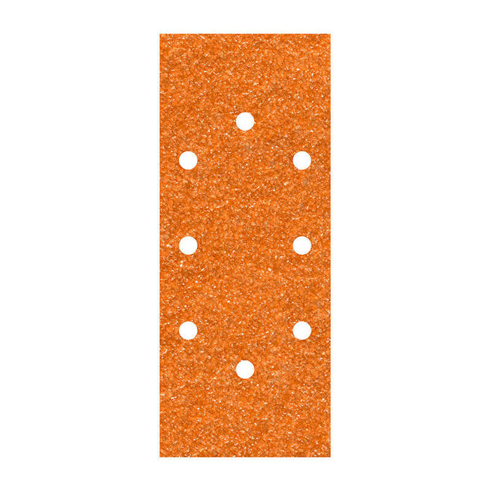 Pack De 5 Unidades - Pack 5 Hojas De Lija De Corindón Grano 120 Perforadas Oval 93x230mm 1973000 Wolfcraft