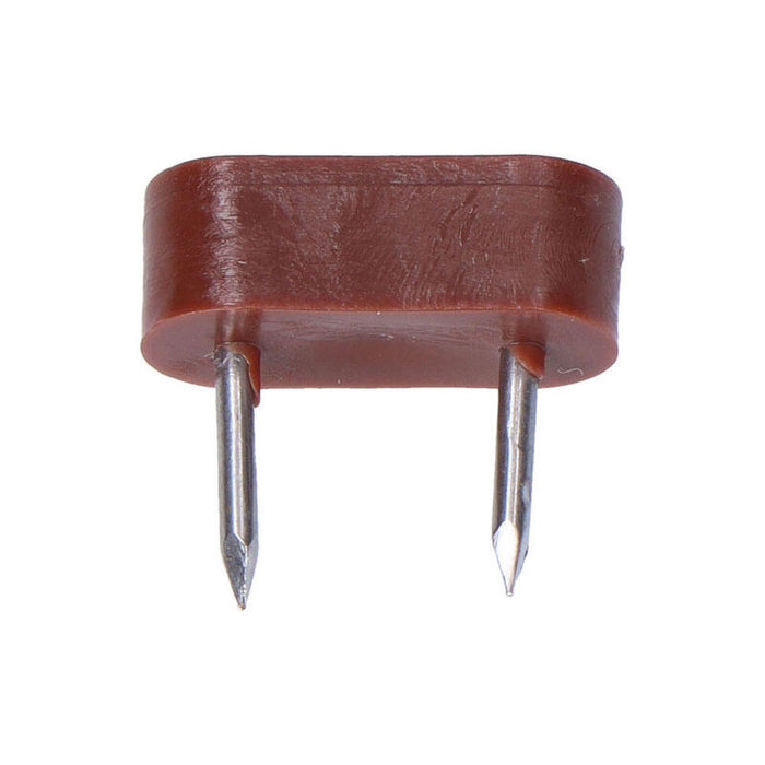 Pack De 5 Unidades - Pack 6 Uds. Tope Armario 2 Puntas 7x18mm Marrón