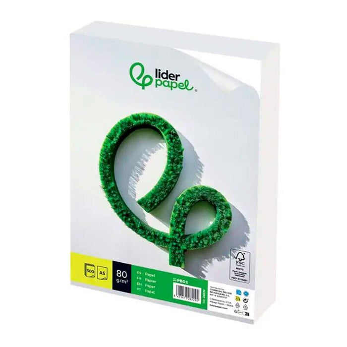 Pack De 5 Unidades - Papel Din A5 Multifunción Blanco 80 G/M² 500 Hojas