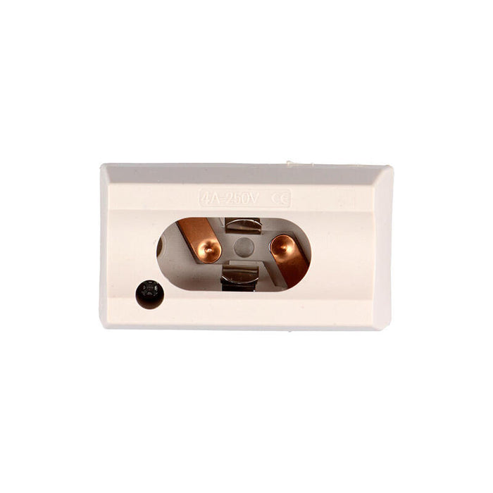 Pack De 5 Unidades - Portalamparas Linestra 2 Polos (Para 1 Casquillo) (Retractilado)