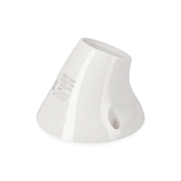 Pack De 5 Unidades - Portalamparas Zocalo Curvo E27 Retractilado Edm