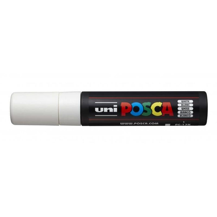 Pack De 5 Unidades Posca Pc-17k Marcador De Pintura - Punta Biselada De Poliester 15mm - Ancho De Trazo Muy Grueso -