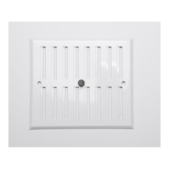 Pack De 5 Unidades - Rejilla Regulable. Aluminio 0.8 Blanco 170x190mm