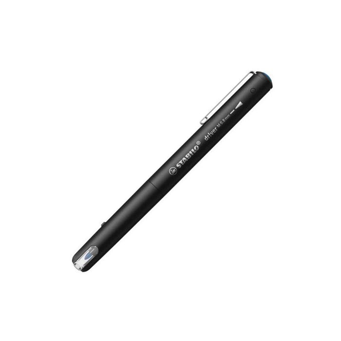 Pack De 5 Unidades Stabilo Dr!Ver Rotulador De Punta Media 0.8mm - Tinta A Prueba De Manchas, Inodora Y Con Base Al