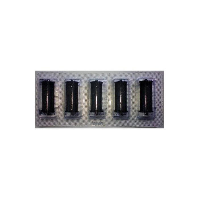 Pack De 5 Unidades Swing Rodillo De Tinta Ink-Roller Etiquetadora De Precios Negro