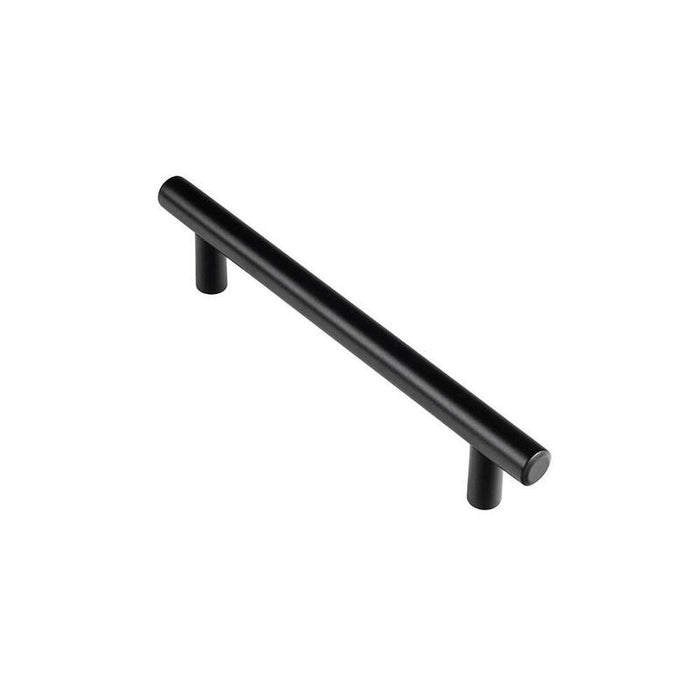 Pack De 5 Unidades - Tirador De Mueble Tipo Asa, Modelo 891h, De Acero Inoxidable Con Acabado Negro Mate, 128 Mm