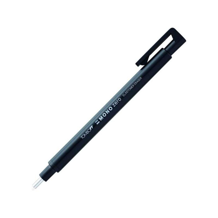 Pack De 5 Unidades Tombow Mono Zero Portagomas - Punta Redonda De 2.3mm - Capuchon De Proteccion - Mecanismo De Giro -