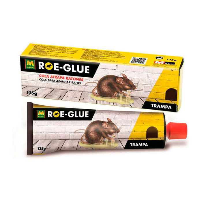 Pack De 5 Unidades - Trampa Cola Roe-Glue Para Atrapar Ratones 135 G