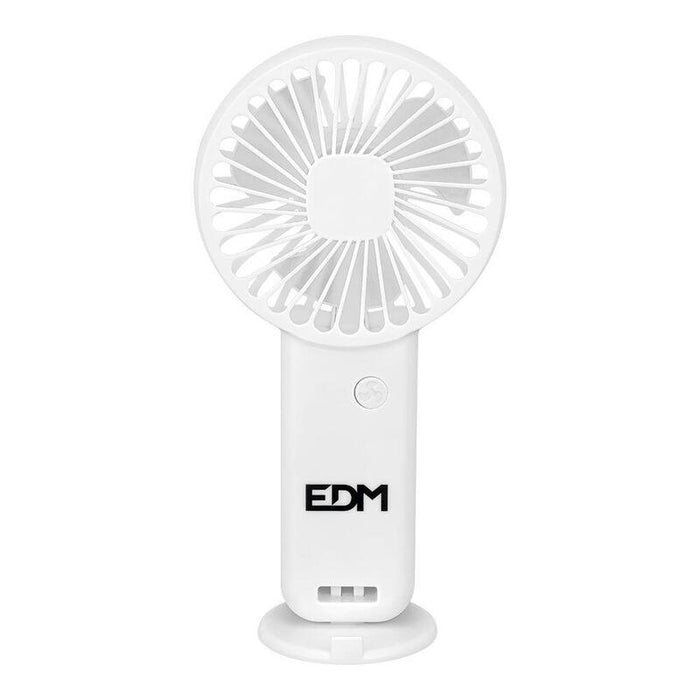Pack De 5 Unidades - Ventilador De Mano Con Base Extraible Y Soporte Para Smartphone