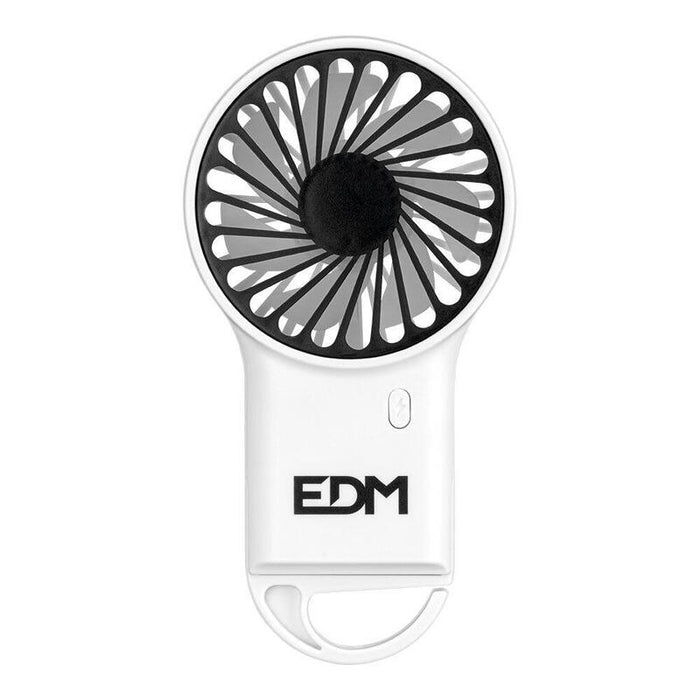 Pack De 5 Unidades - Ventilador De Mano Con Gancho