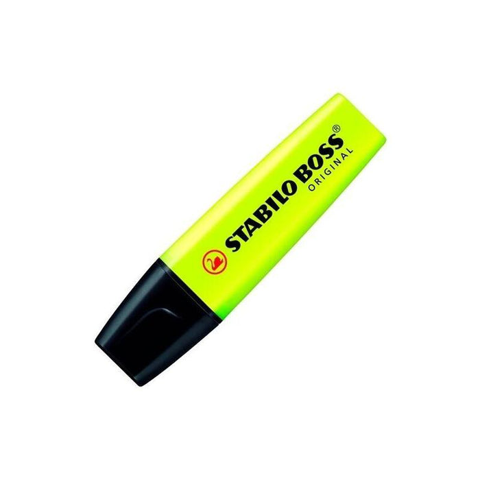 Pack De 500 Unidades Stabilo Marcador Fluorescente Boss Original Amarillo