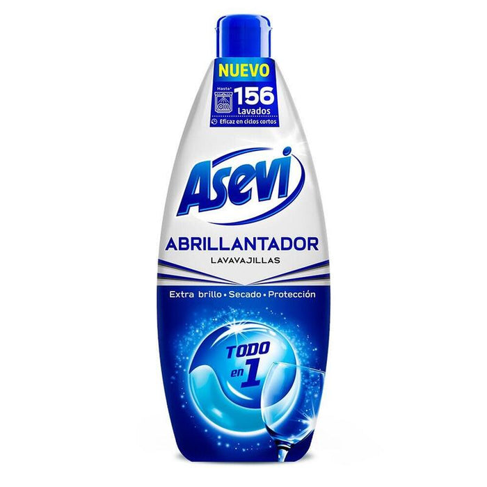 Pack De 6 Unidades - Abrillantador Lavavajillas Todo En 1, 625 Ml
